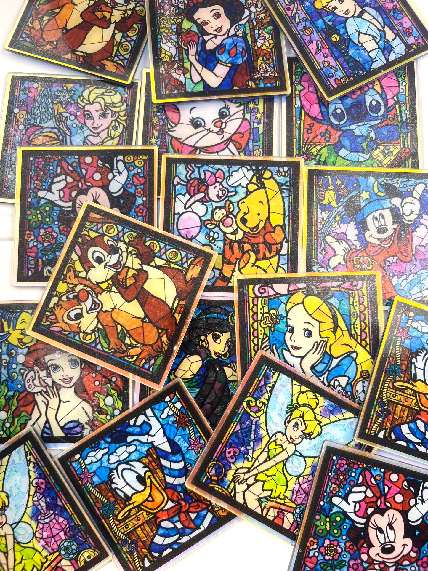 Big 10cm disney acrylic flatback sheet