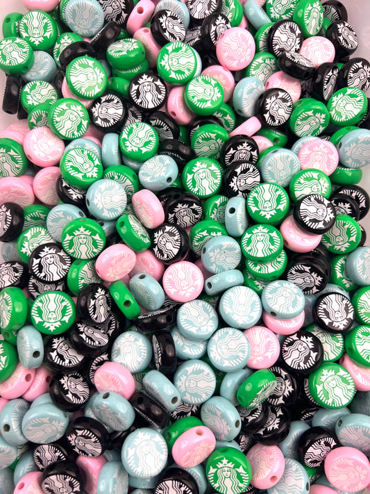 Star-bucks pattern Beads