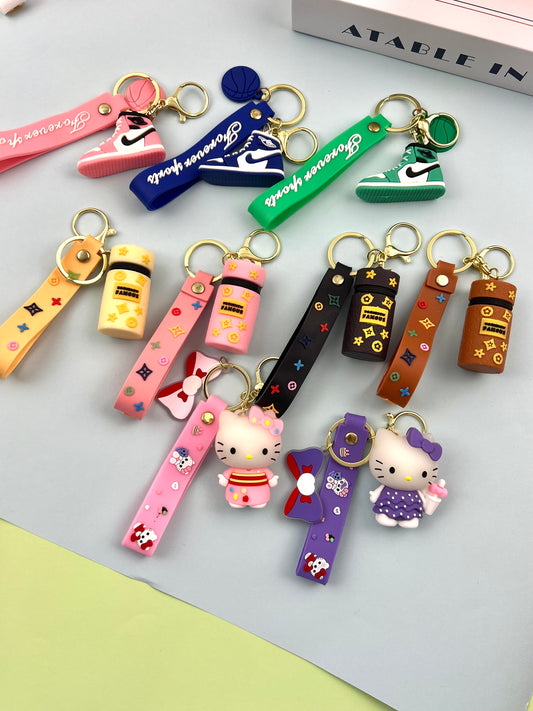Large shoes HK purse keychain