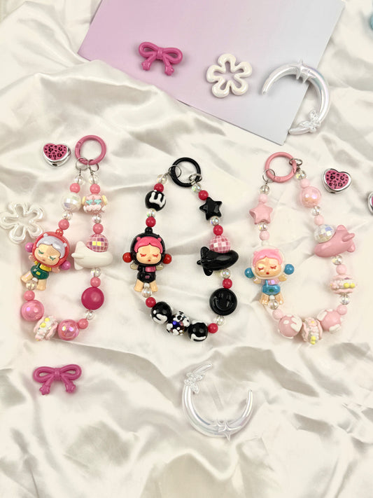 Cute pop girl Keychain