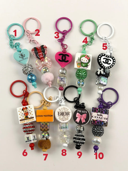 DIY designer keychain
