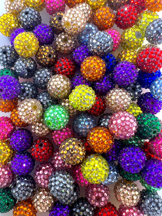 20mm shining beads