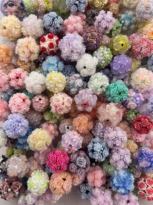 Flower beads