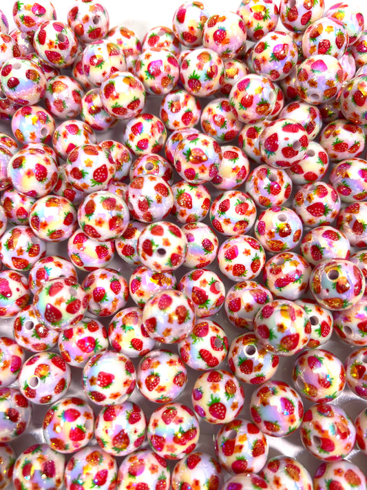 Strawberry beads