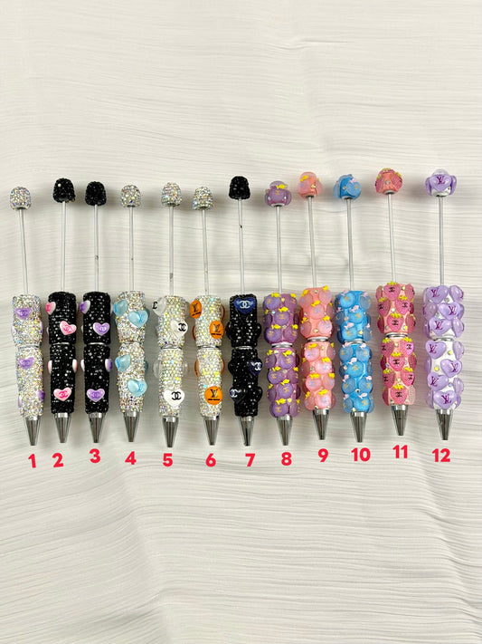 New Rhinestone fancy designer DIY Beaded Pen
