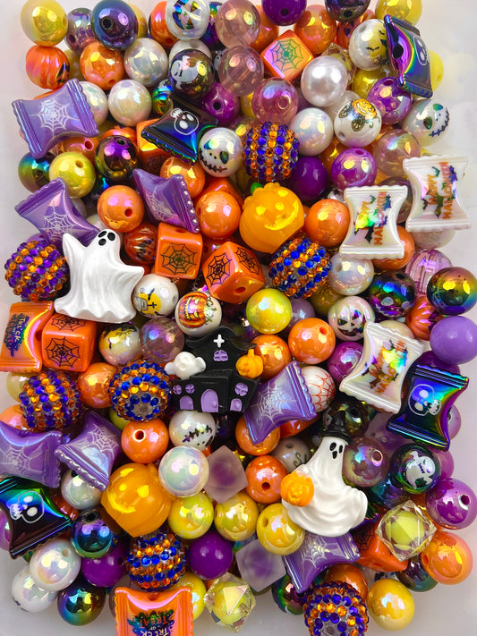 Halloween bead mixed