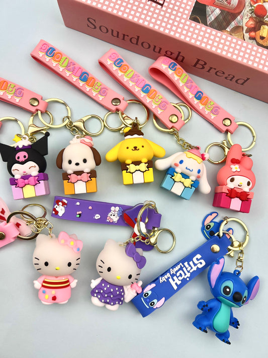 Large Sanreal kuku keychain