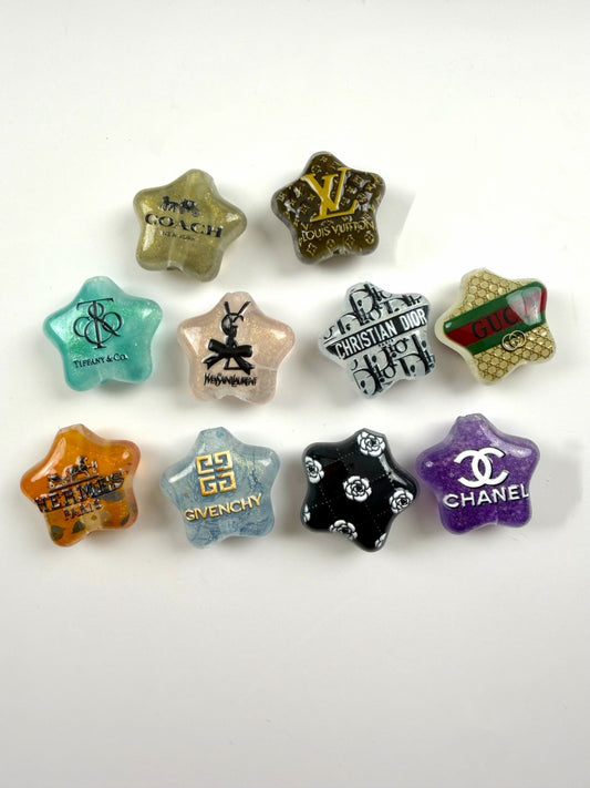 26mm star beads