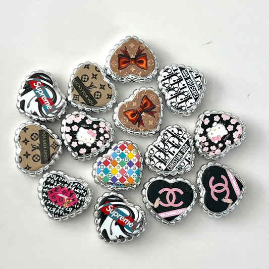 Designer 20mm Heart beads